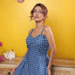 Bluebell Gingham Maxi Dress