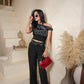 Polka Noir Statement Set